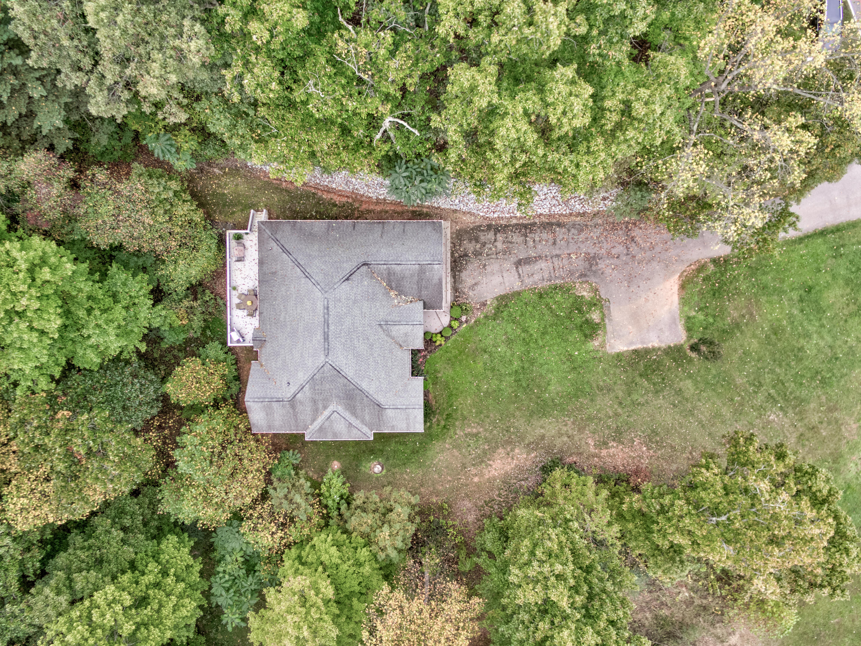 2480 Iron Ridge Road Rocky Mount, VA 24151 - Photo 10 of 38 an aerial view of a house with a yard and a tree