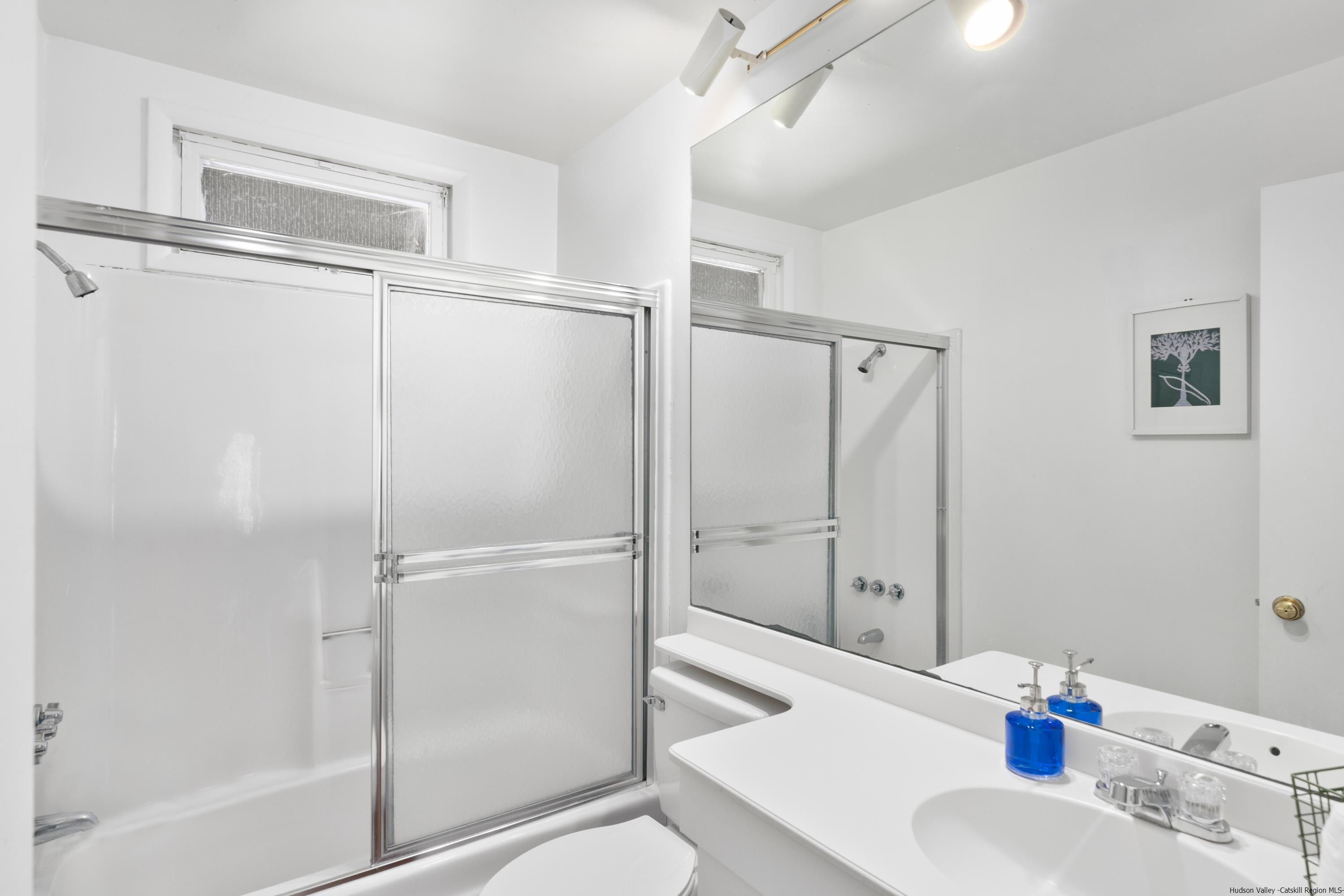 167 Old Towne Road Roxbury, NY 12421 - Photo 18 of 29 a bathroom with a shower and a sink