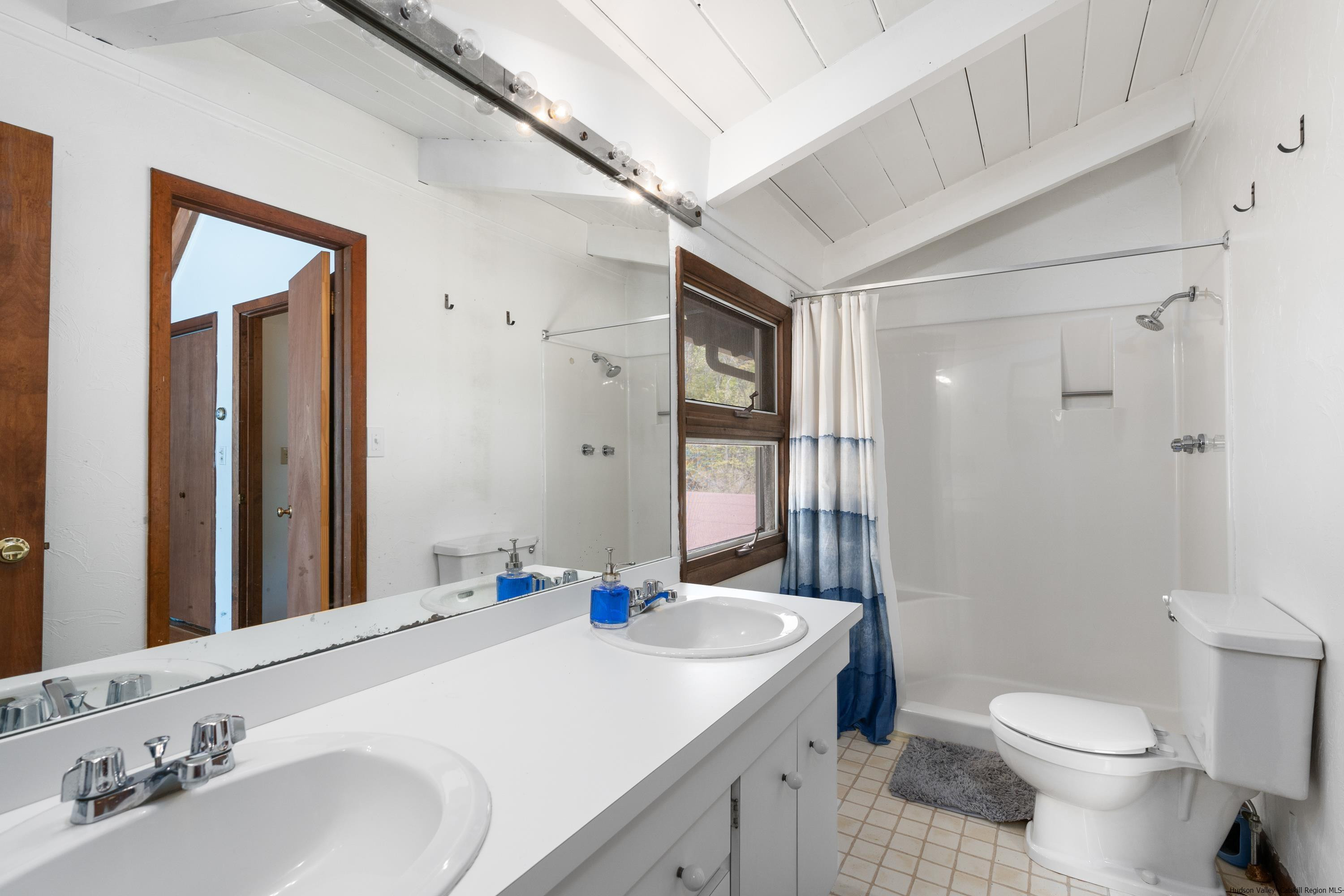 167 Old Towne Road Roxbury, NY 12421 - Photo 21 of 29 a bathroom with a sink a toilet and shower