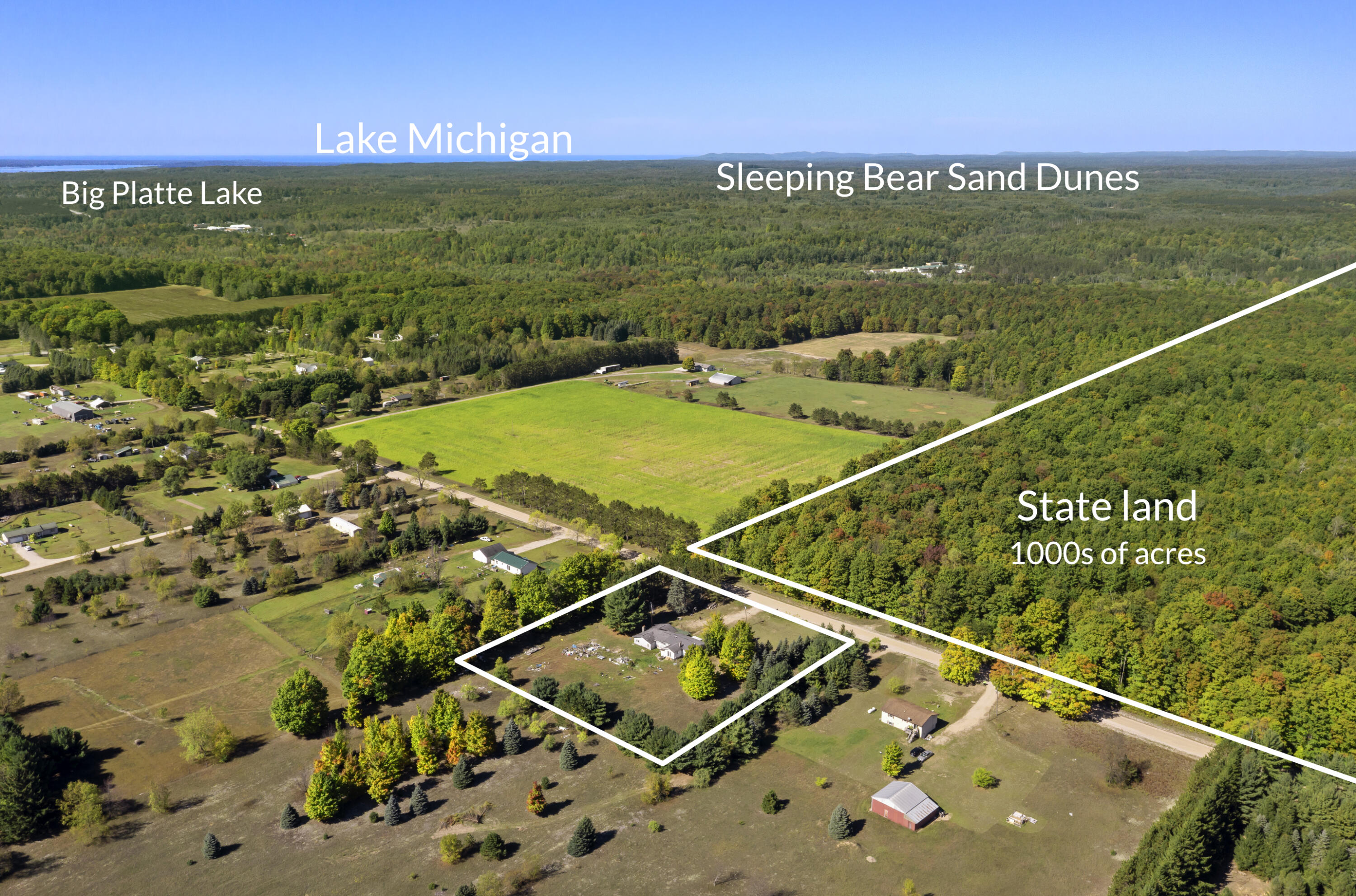 15451 Stanley Road Beulah, MI 49617 - Photo 2 of 32 DJI_0207