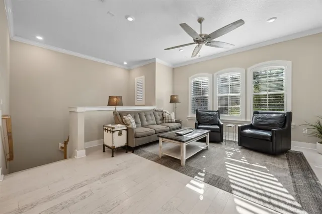 a view of a house with a street