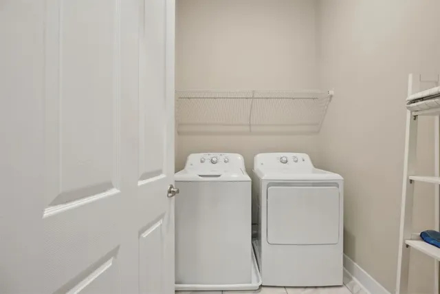 a view of balcony with furniture