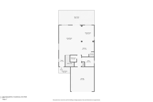 $2,420 | 250 Hawksbill Drive, Franklinton, NC 27525