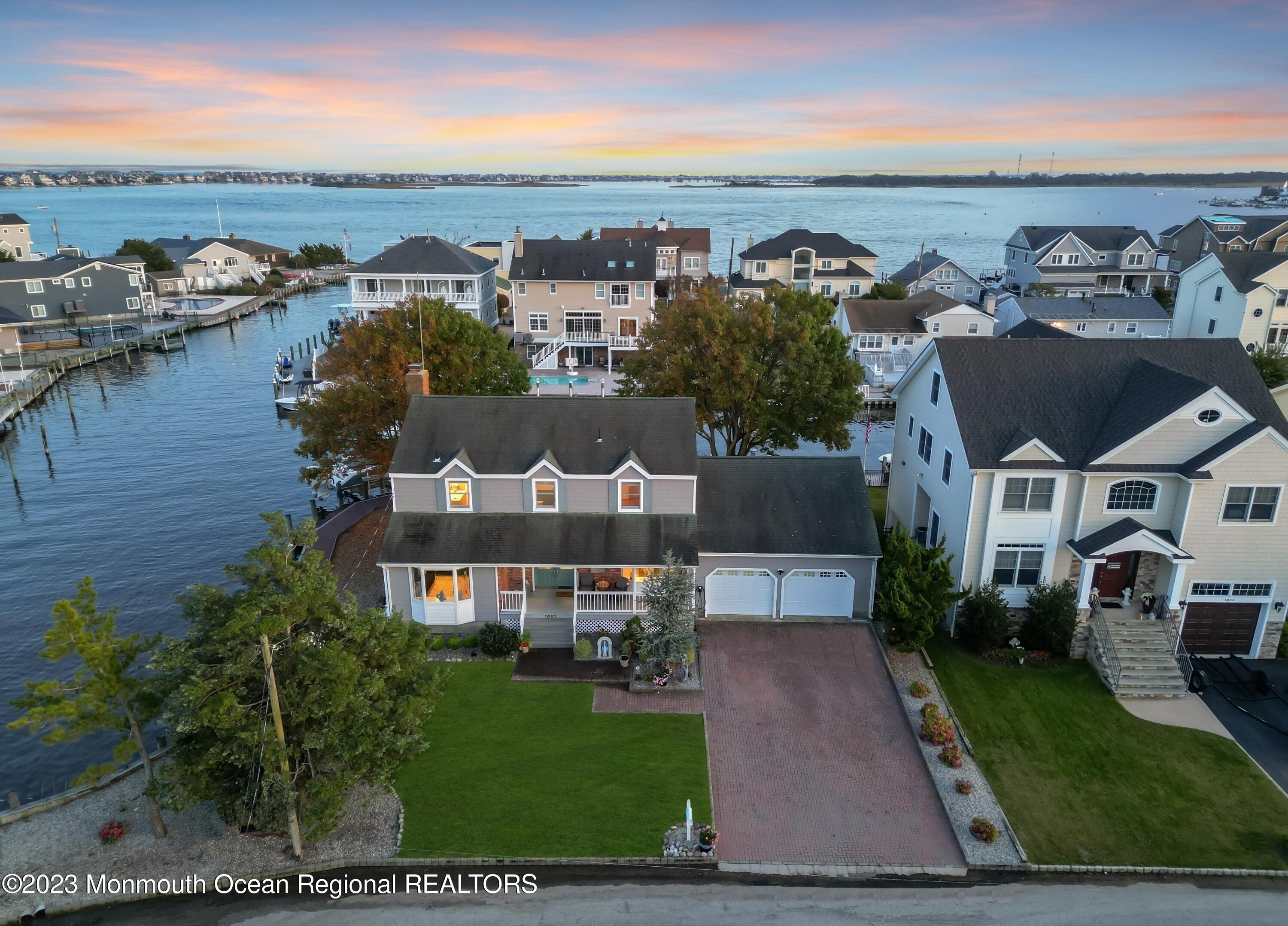 1801 Boat Point Drive Point Pleasant, NJ 08742 - Photo 1 of 76 an aerial view of multiple house