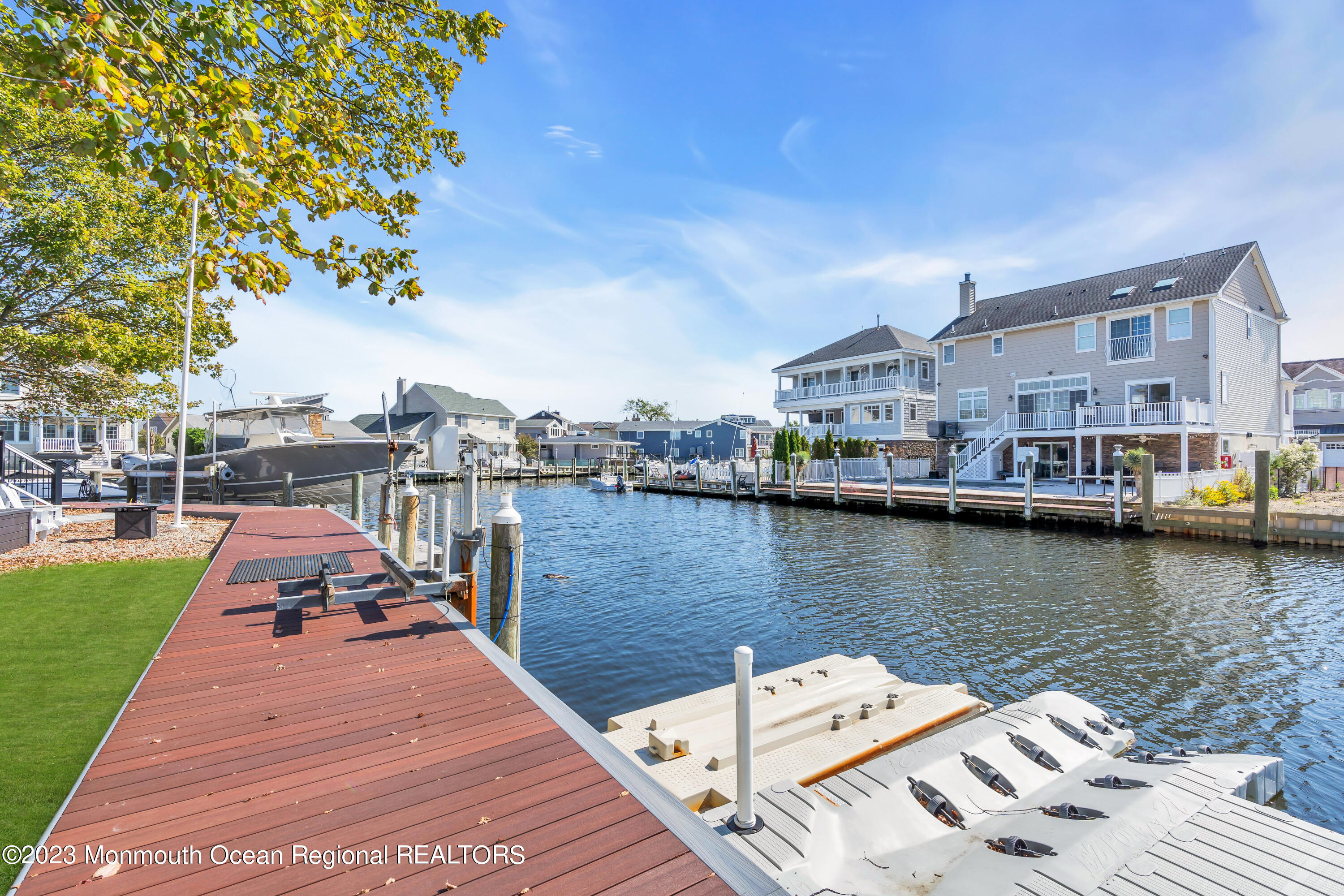 1801 Boat Point Drive Point Pleasant, NJ 08742 - Photo 51 of 76 a lake view with a large trees