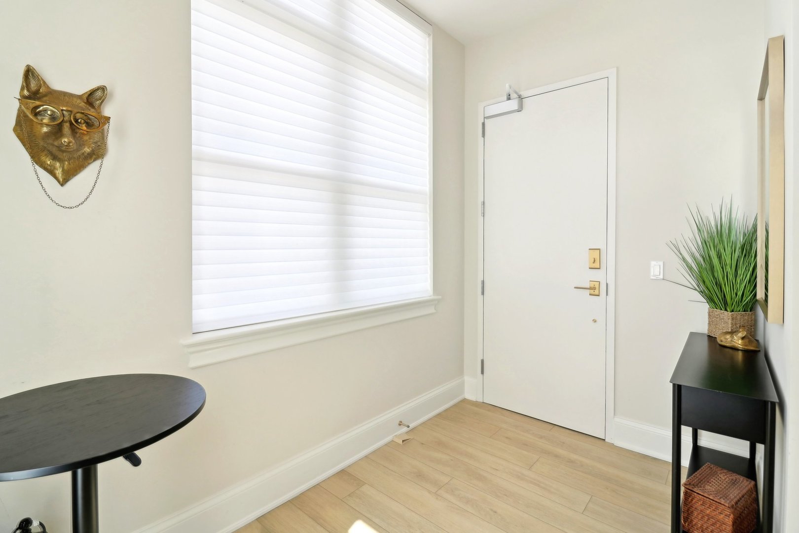 50 South 1st Street, Unit 5D St. Charles, IL 60174 - Photo 8 of 52 a view of a room with wooden floor and a window