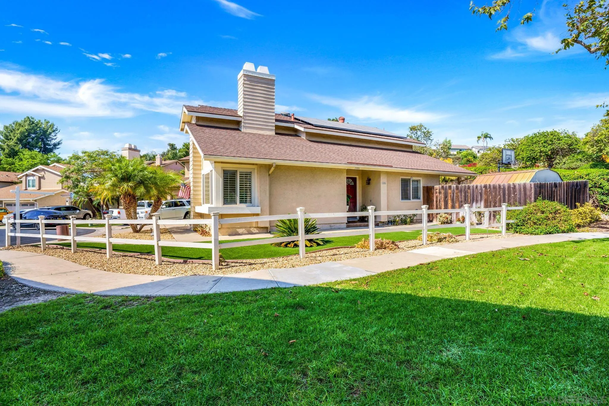 3006 Gayla Court Spring Valley, CA 91978 - Photo 2 of 39 a view of a house with a big yard