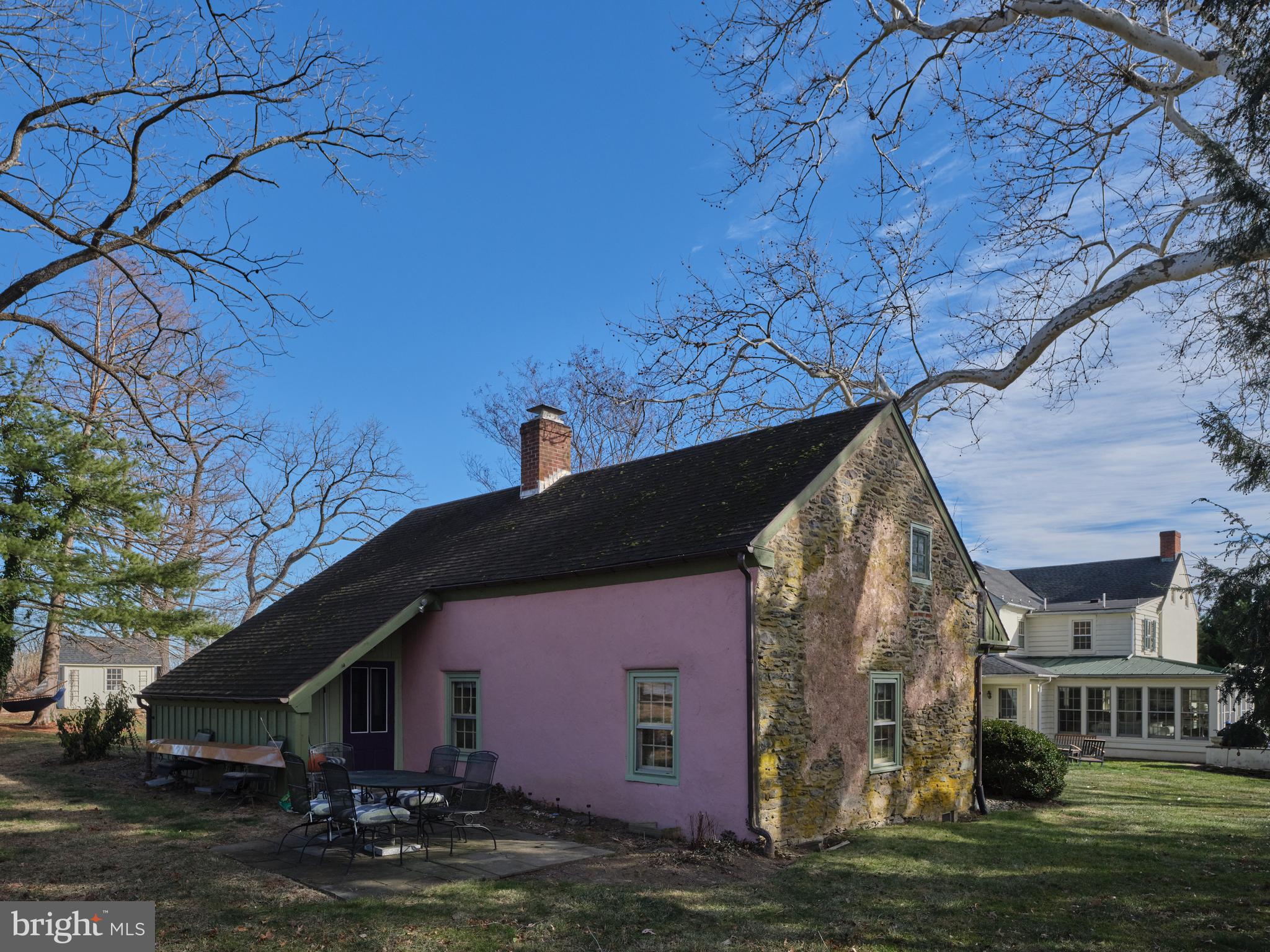 4936 Curly Hill Road Doylestown, PA 18902 - Photo 46 of 82 Pebble dash on South face
