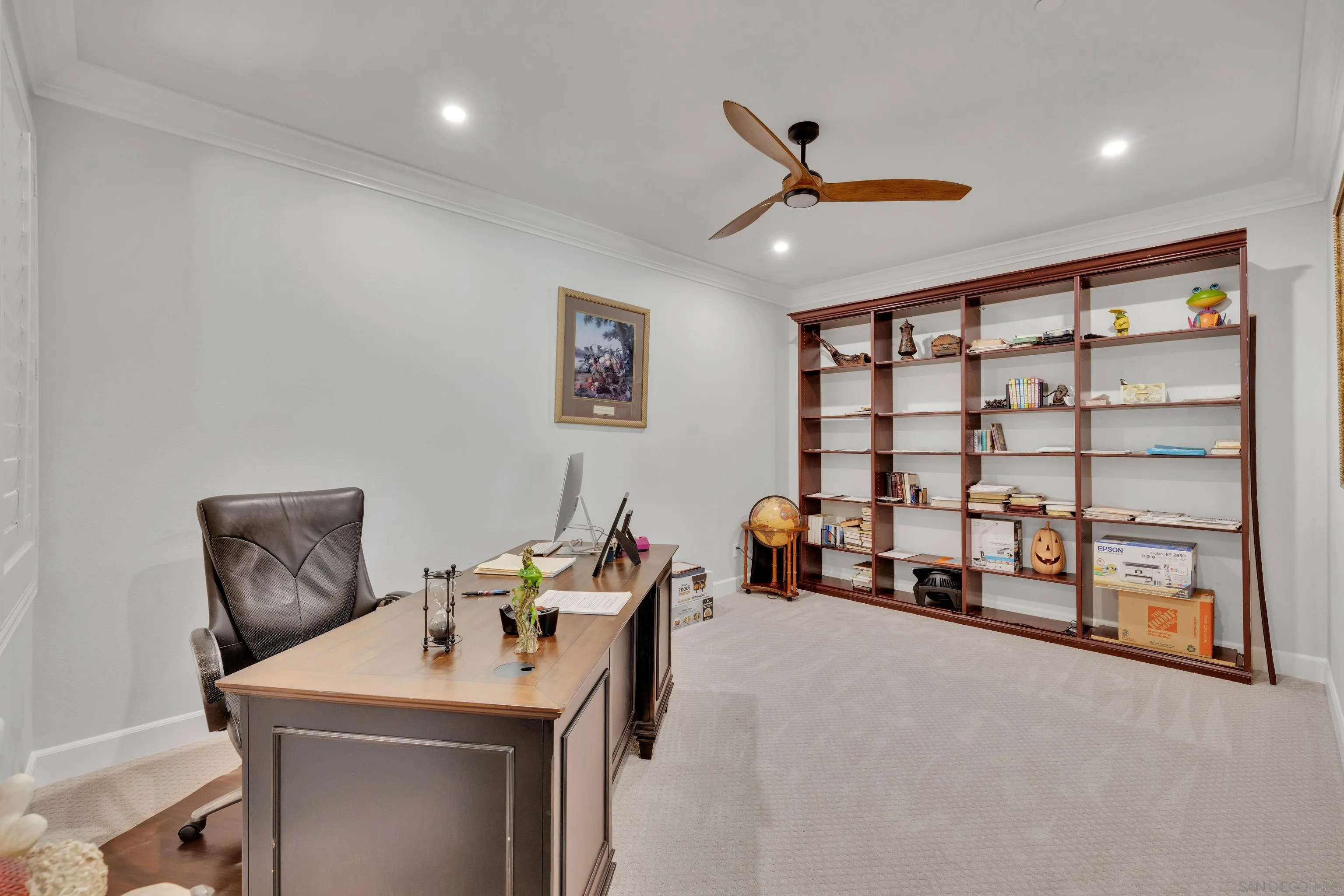 5620 Rancho Del Caballo Bonsall, CA 92003 - Photo 27 of 62 a living room with furniture a ceiling fan and a window
