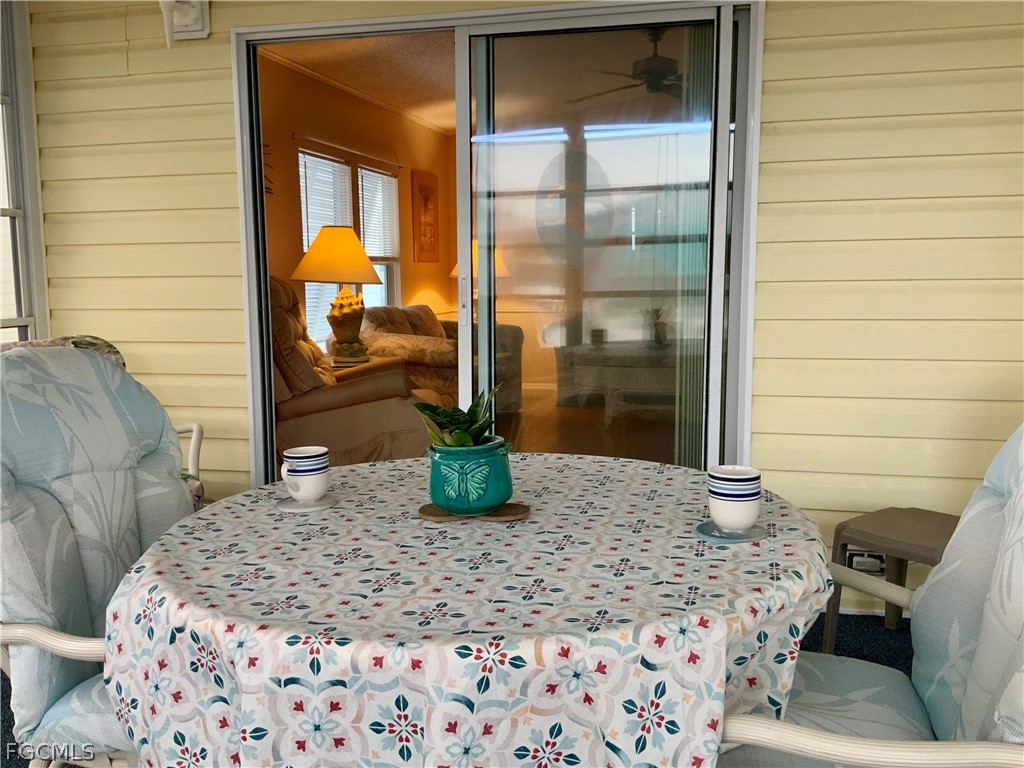 15550 Burnt Store Road, Unit 89 Punta Gorda, FL 33955 - Photo 9 of 28 a view of a balcony