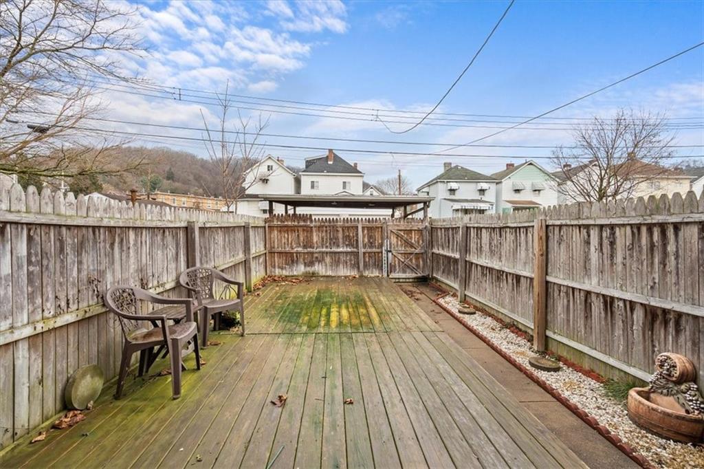 1140 Race Street McKees Rocks, PA 15136 - Photo 23 of 25 a view of balcony with wooden floor