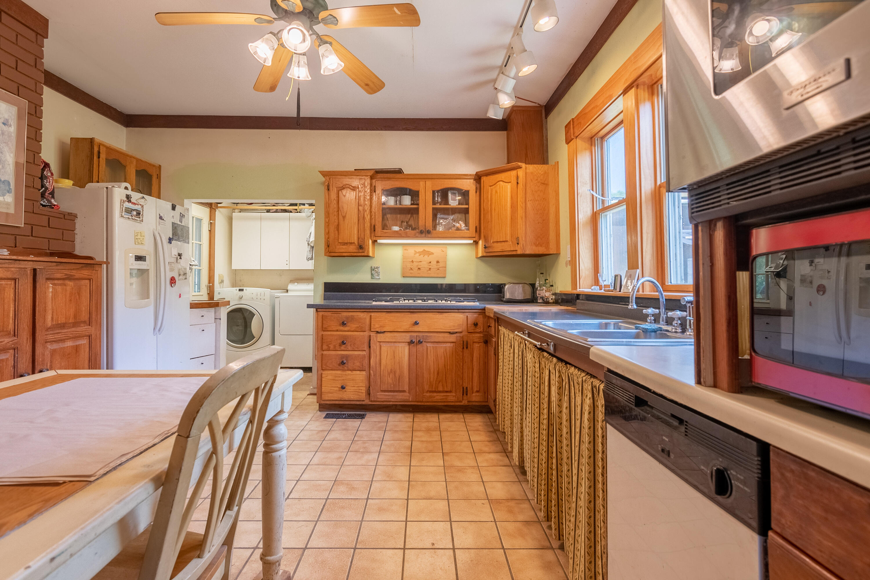415 Reed Hill Road Northwest Floyd, VA 24091 - Photo 26 of 69 a kitchen with stainless steel appliances granite countertop a sink and cabinets