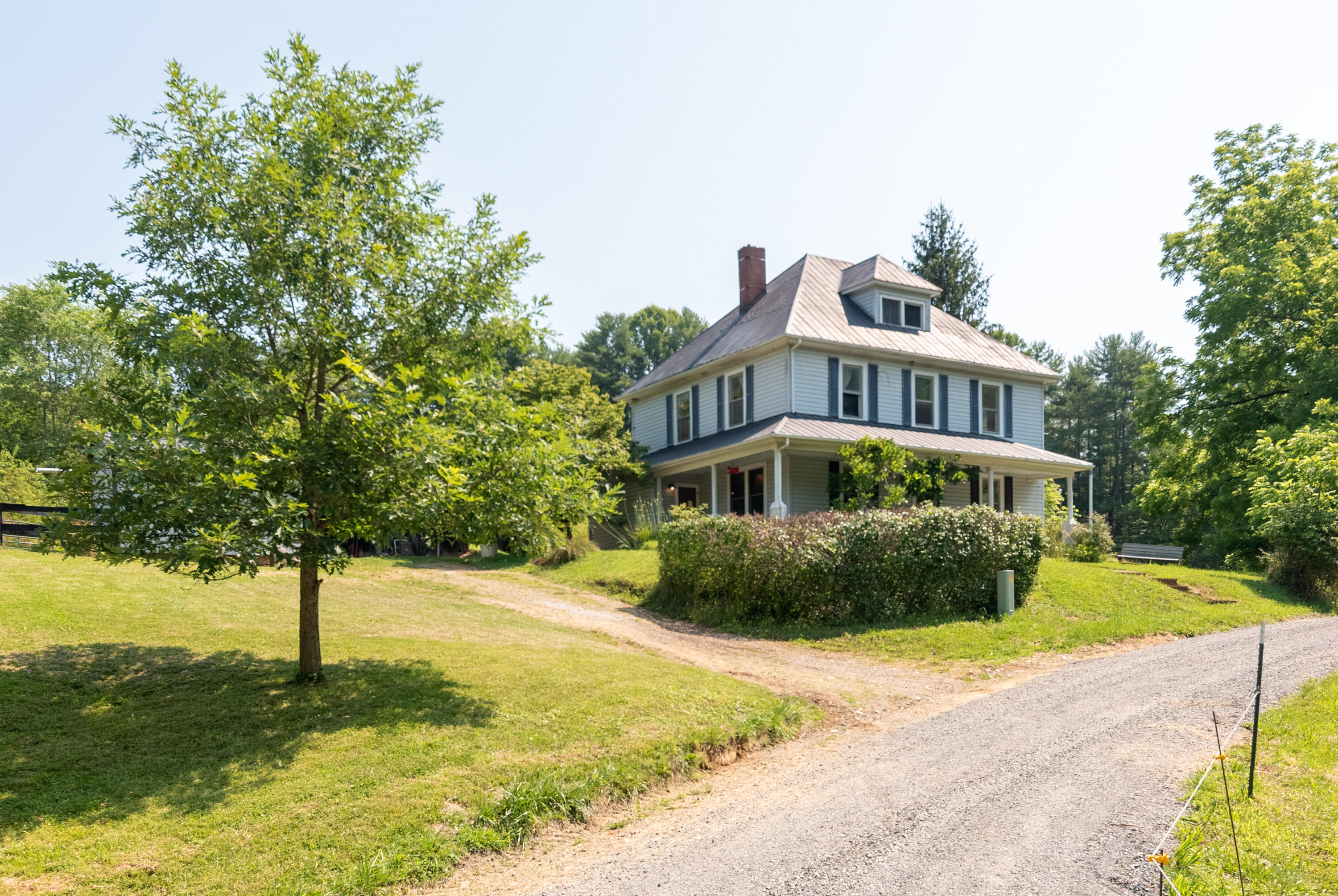 415 Reed Hill Road Northwest Floyd, VA 24091 - Photo 69 of 69 a front view of a house with a yard