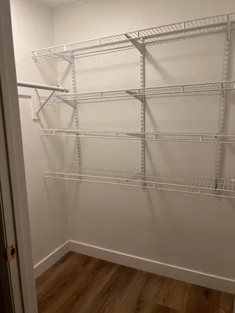 wooden floor in an empty room