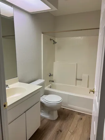 a bathroom with a toilet