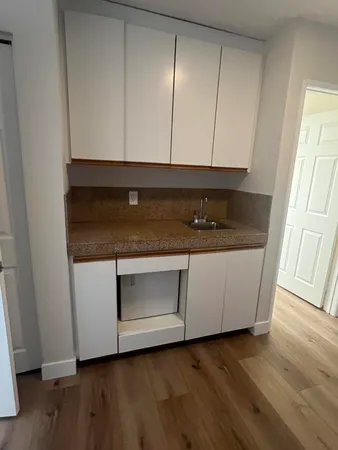 a view of a room and a lake view