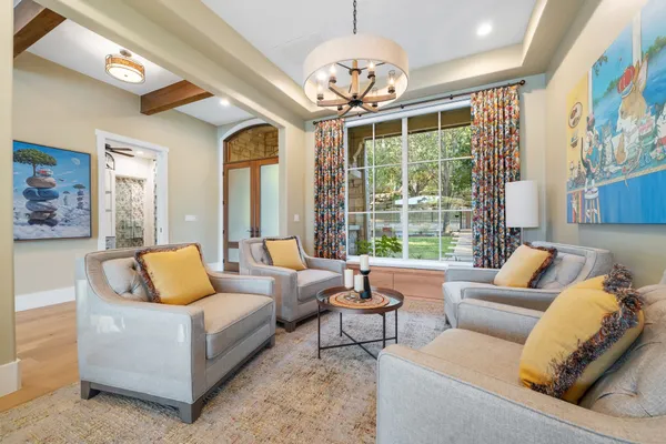 a bathroom with a white bath tub and a shower