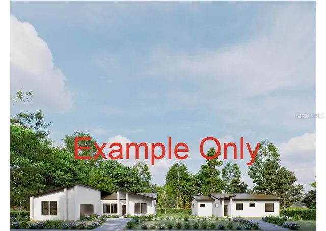 a front view of a multi story building