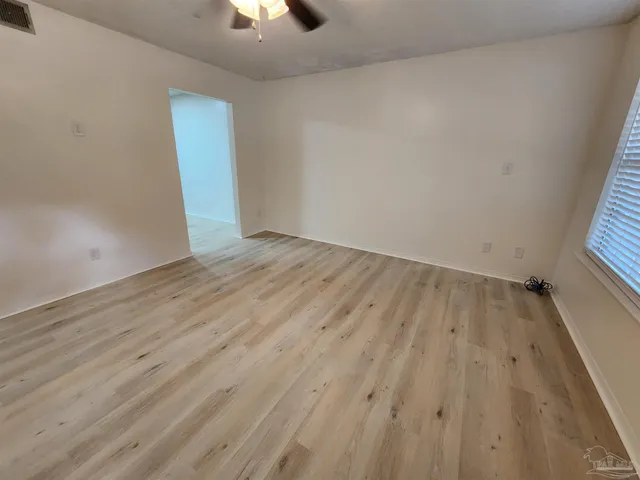 wooden floor in a empty room