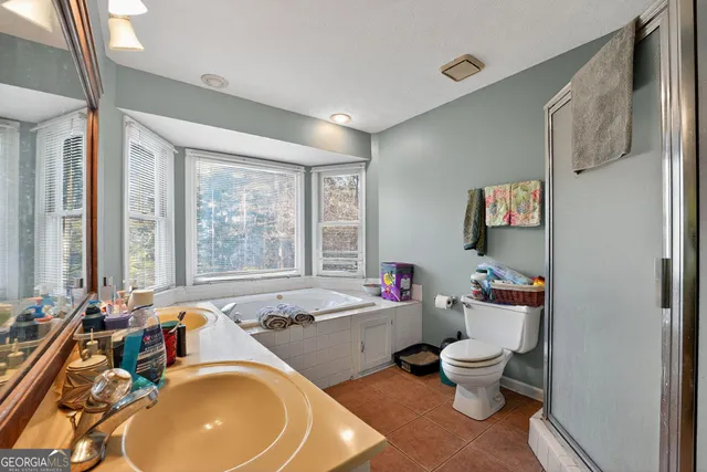 a very nice looking room with a large window