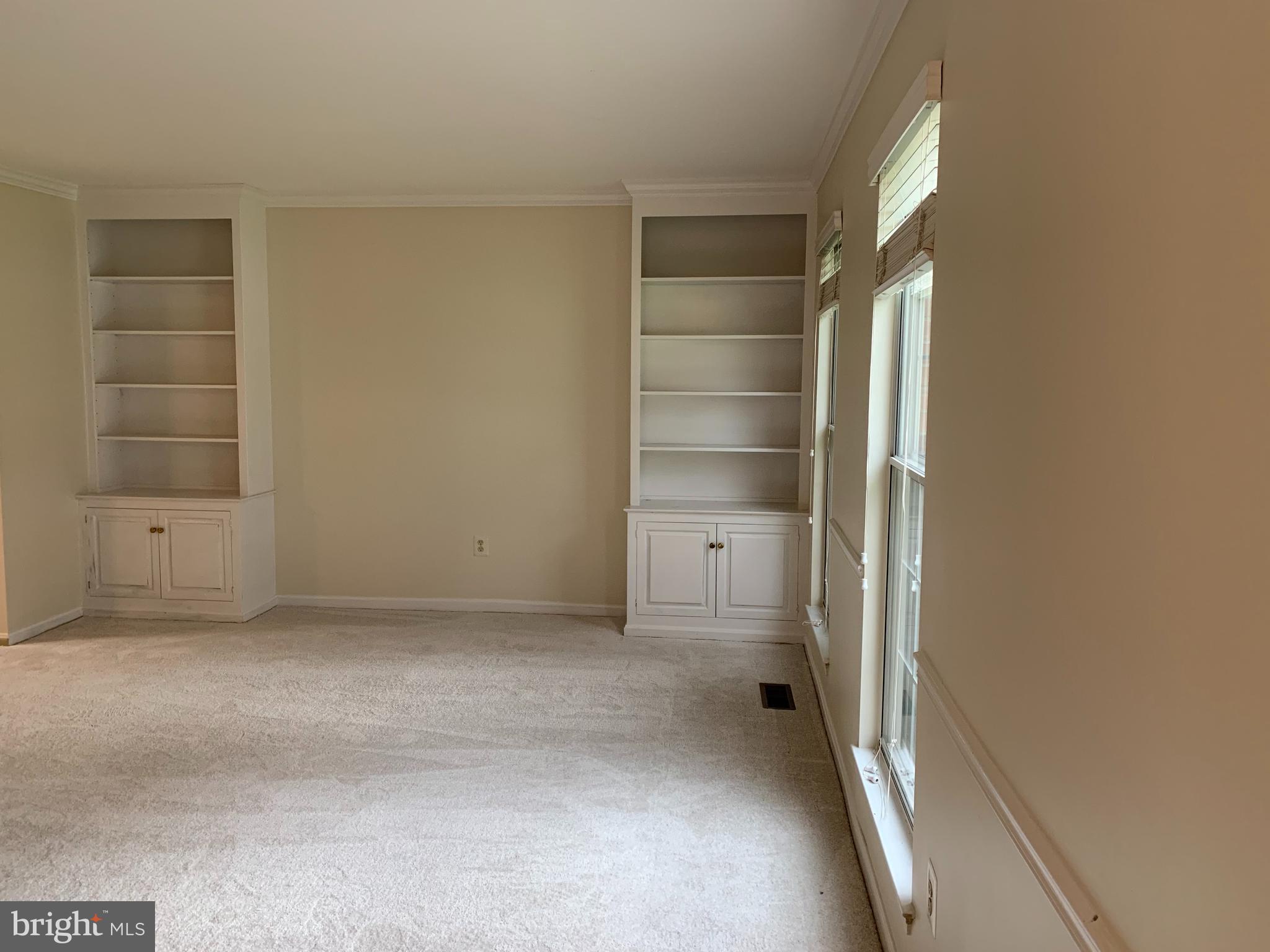 1620 Mithering Lane Silver Spring, MD 20905 - Photo 6 of 47 Living Room w/ Built-in Cabinets