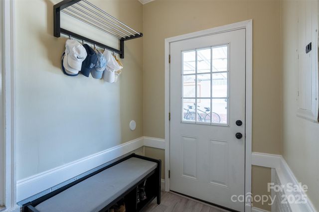 a room with storage and utility