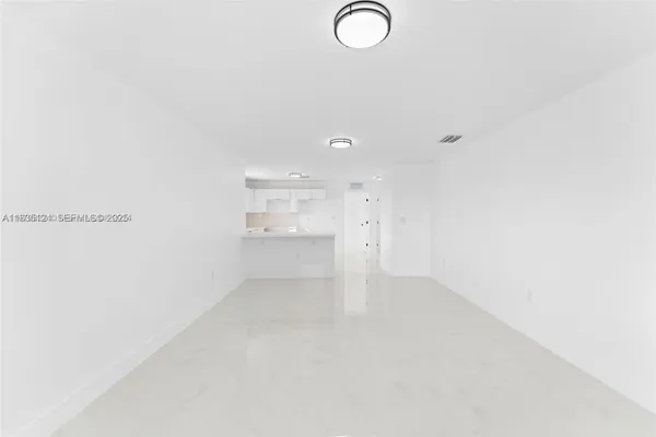 a view of empty room