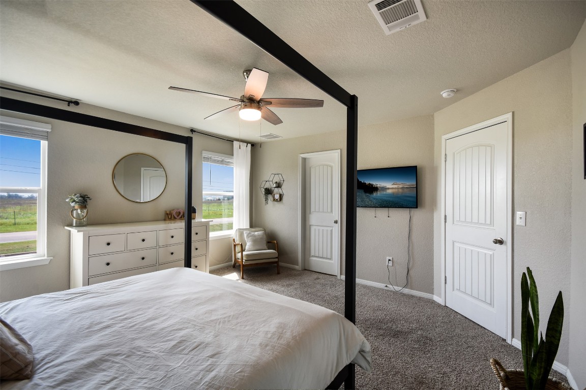 217 Frederick Drive Georgetown, TX 78626 - Photo 14 of 36 a bedroom with a bed and a dresser