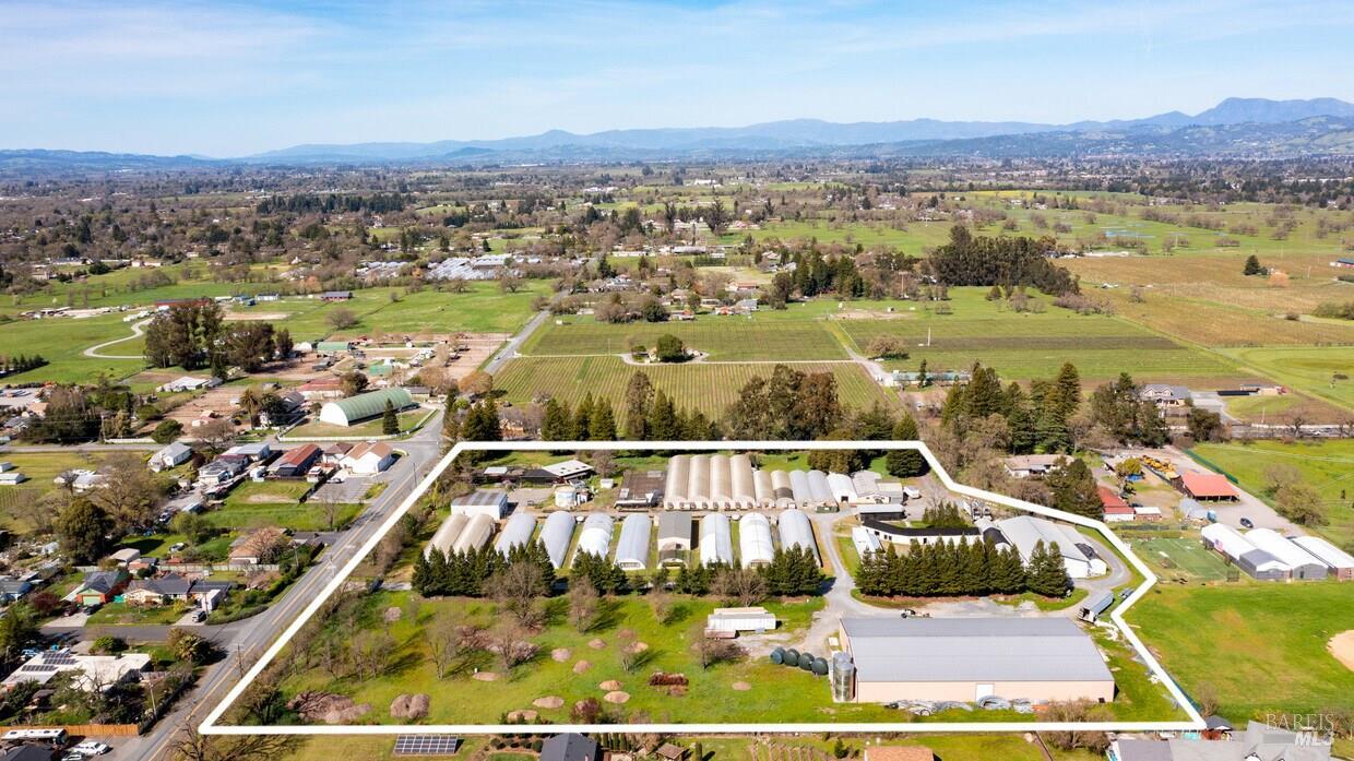 4770 Occidental Road Santa Rosa, CA 95401 - Photo 29 of 30 an aerial view of residential houses with outdoor space