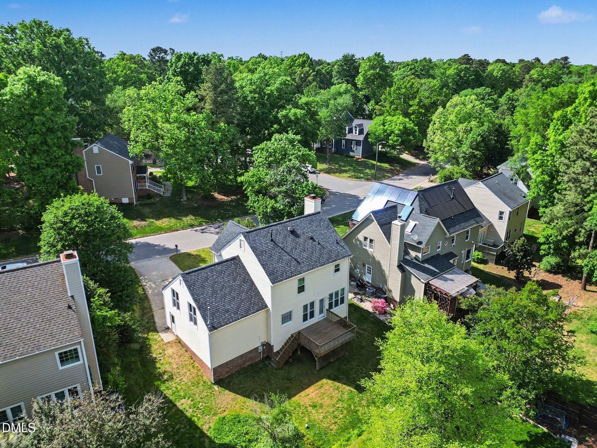208 Arlington Ridge Cary, NC 27513 - Photo 34 of 37 Rear Above View