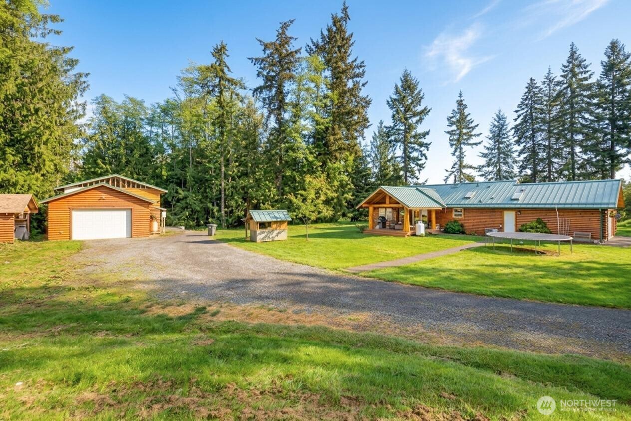 134 Bishop Road Port Angeles, WA 98363 - Photo 26 of 38 a view of outdoor space yard and front view of a house