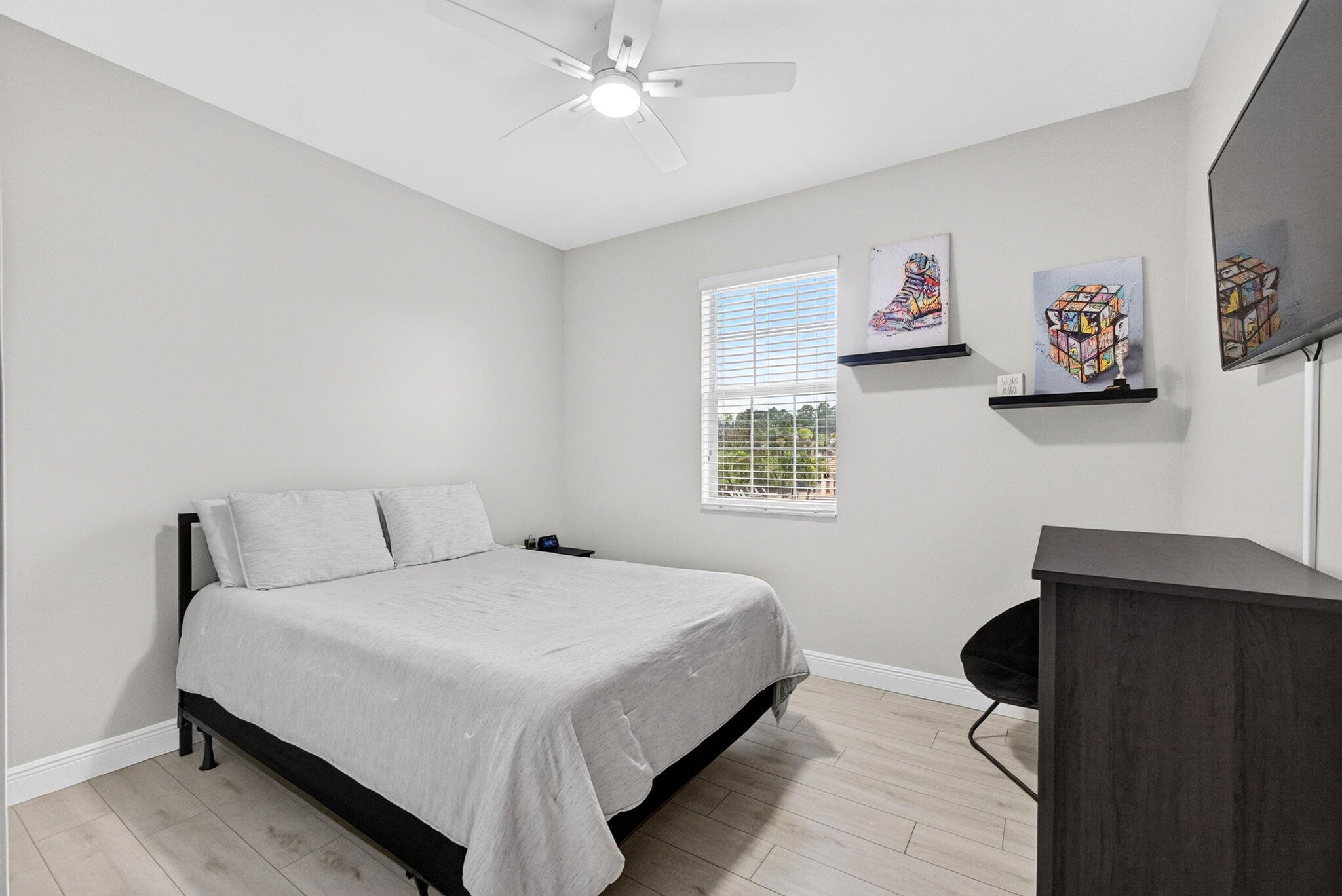 9523 Southwest Merlin Court Stuart, FL 34997 - Photo 29 of 43 SECOND BEDROOM