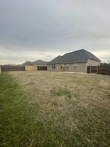 a view of a livingroom with wooden floor