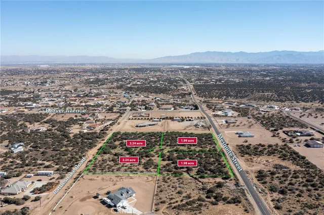 an aerial view of city