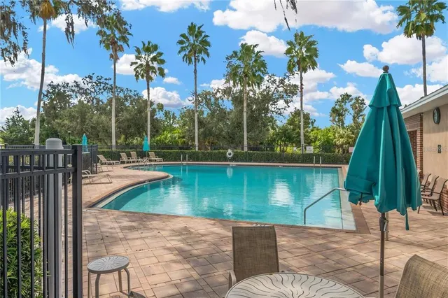 a view of outdoor space with entertaining space