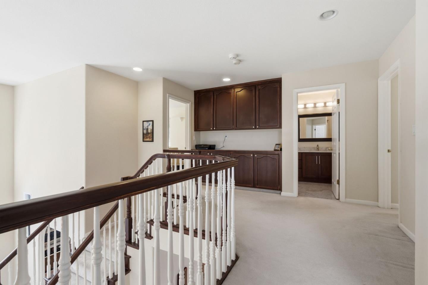 35 Sierra Ridge Court Danville, CA 94506 - Photo 26 of 37 a view of a hallway with a livingroom and stairs
