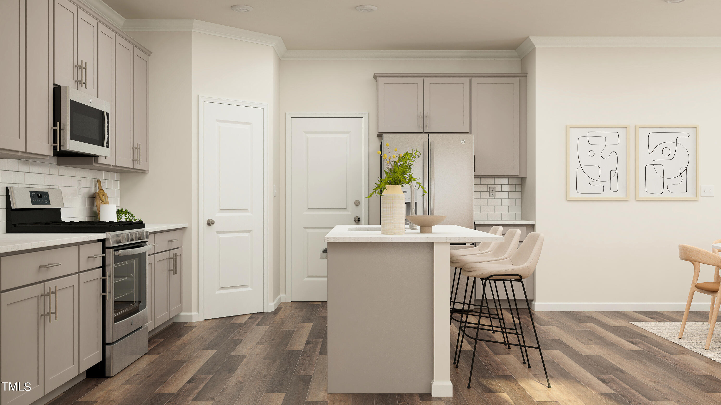 506 Hester Road Durham, NC 27703 - Photo 8 of 21 SUN_TripleCrown_Rend_OakleyII_Kitchen_2o