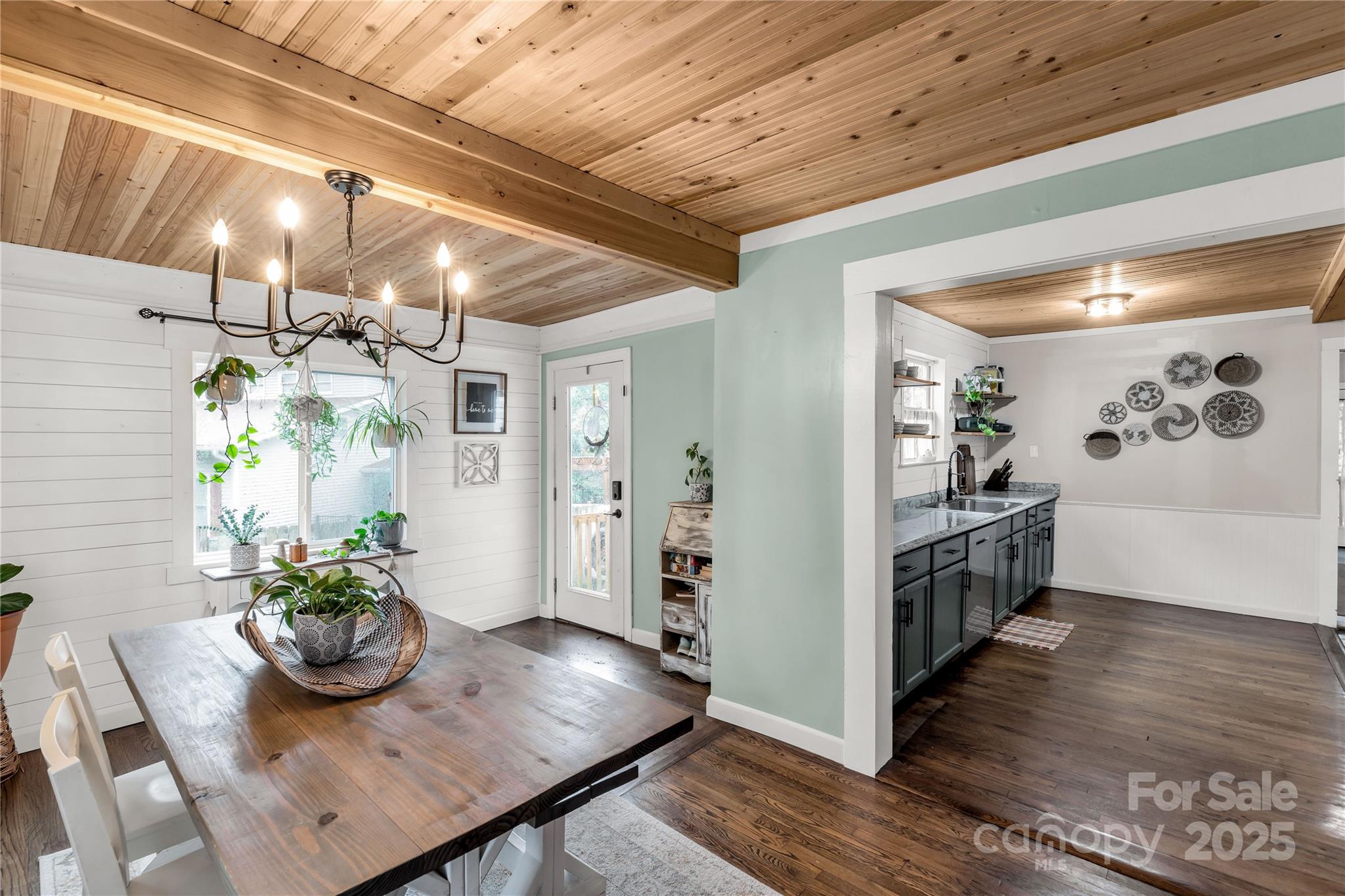 602 Unity Street Fort Mill, SC 29715 - Photo 26 of 48 a view of a dining room with furniture window and wooden floor