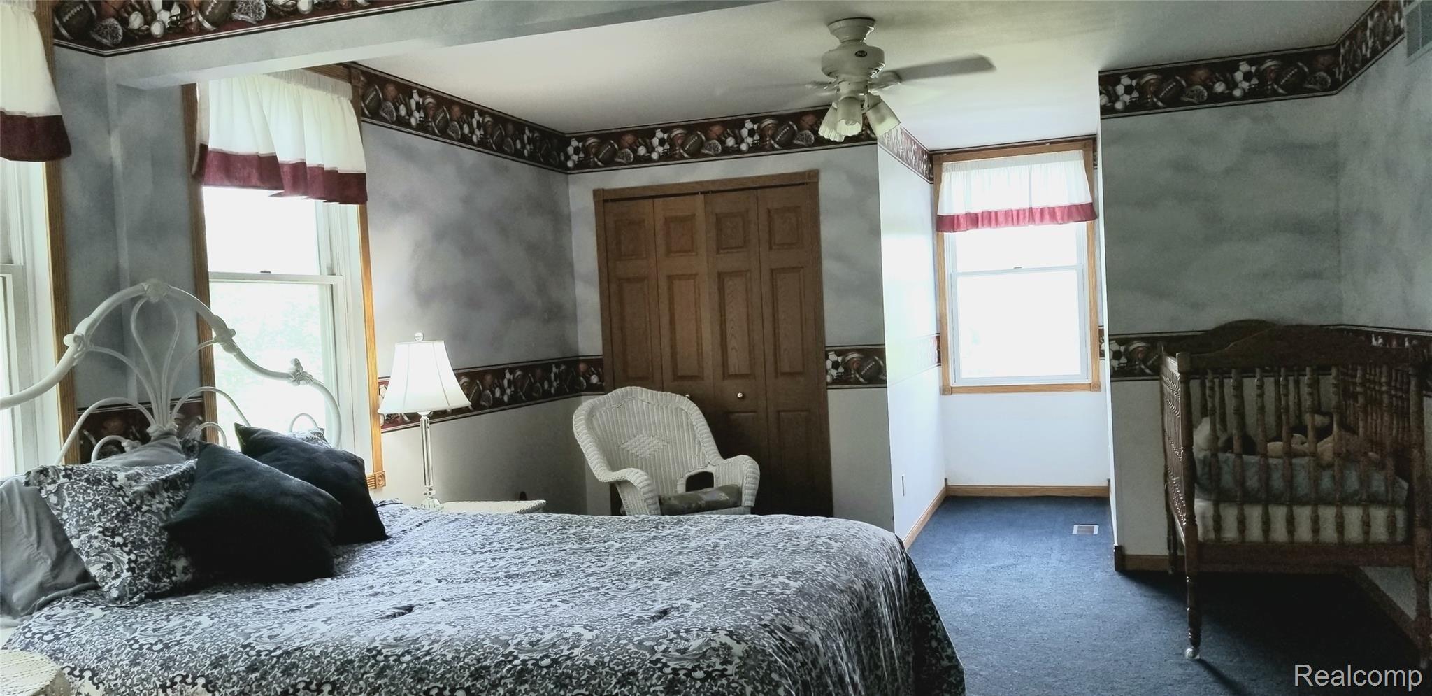 5800 Milett Road Fowlerville, MI 48836 - Photo 37 of 52 2nd Bedroom Upstairs