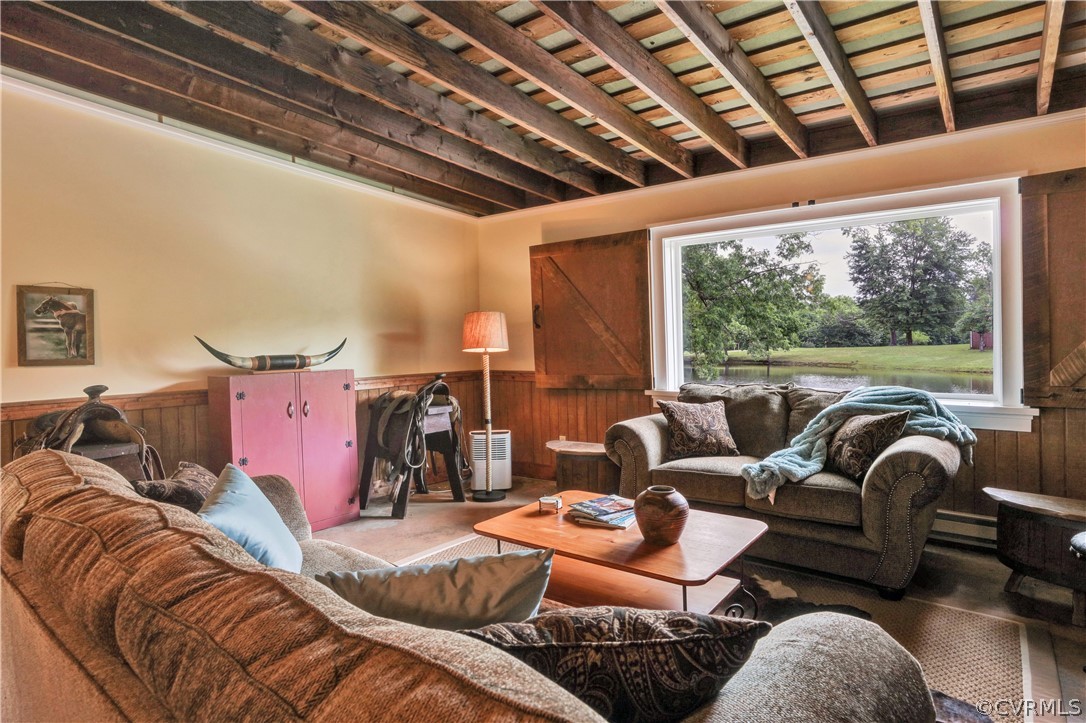 3700 Beulah Road Richmond, VA 23237 - Photo 8 of 33 Family Room in Barn with large Picture Window over