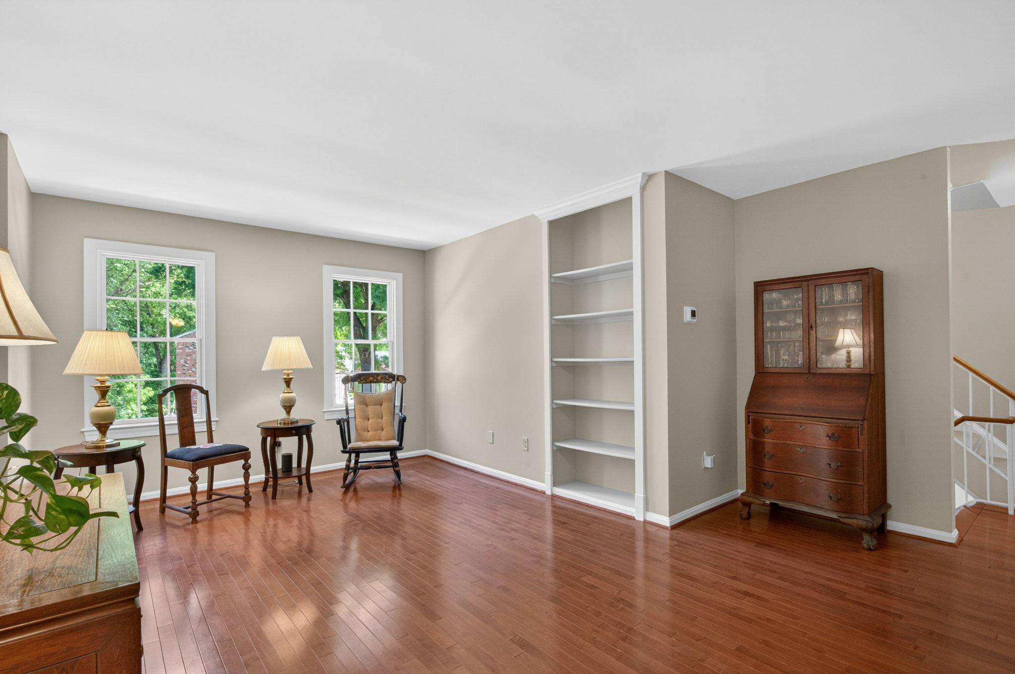 11737 Dry River Court Reston, VA 20191 - Photo 16 of 45 a view of a livingroom with furniture and wooden floor