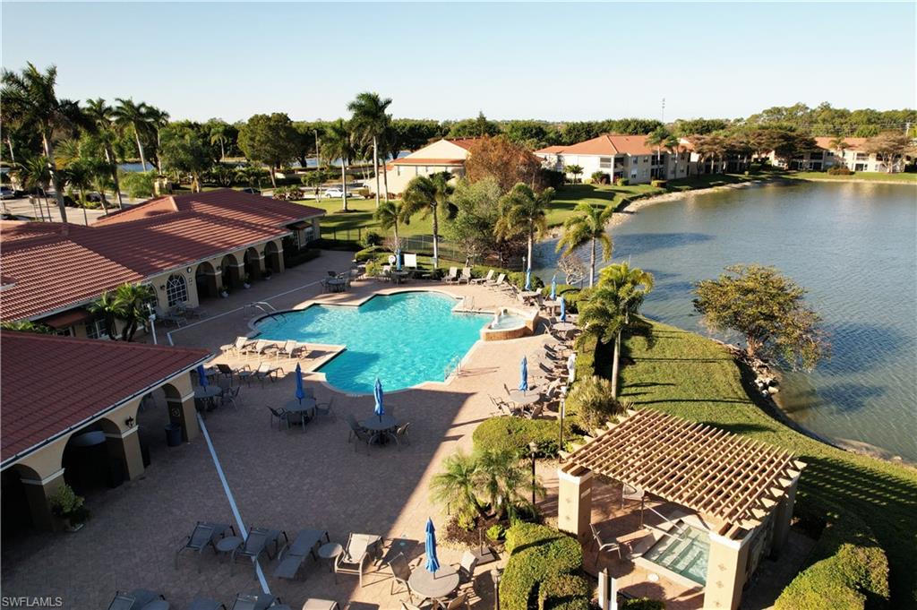 6775 Huntington Lakes Circle, Unit 202 Naples, FL 34119 - Photo 35 of 46 an aerial view of a house with outdoor space