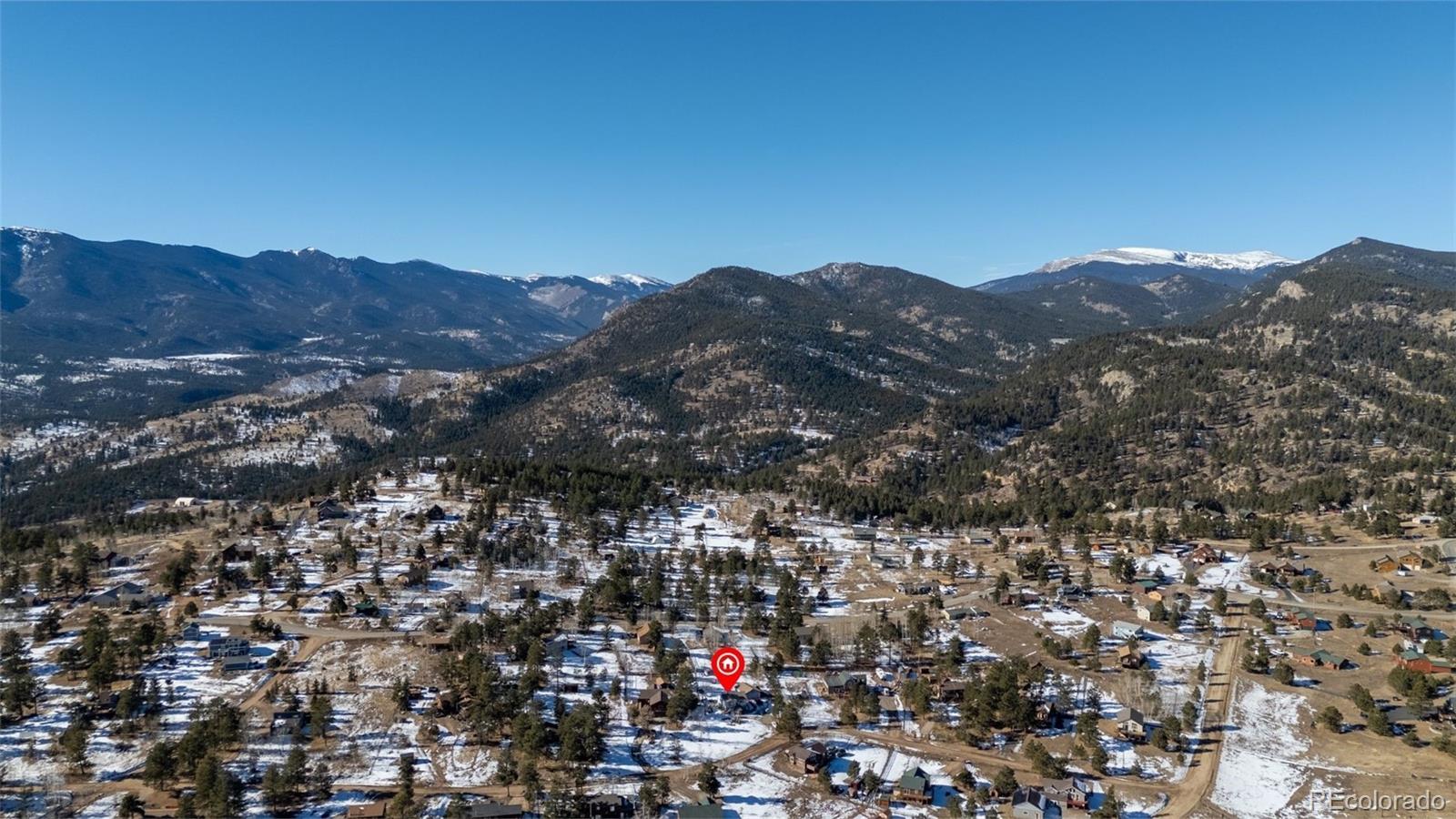 463 Beaver Trail Bailey, CO 80421 - Photo 3 of 32 an aerial view of residential house and outdoor space