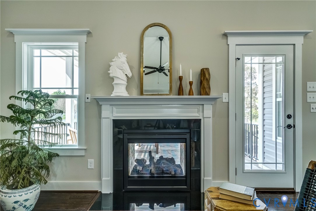 Lot 4 Wendenburg Terrace Aylett, VA 23009 - Photo 15 of 32 a living room with a fireplace and a potted plant