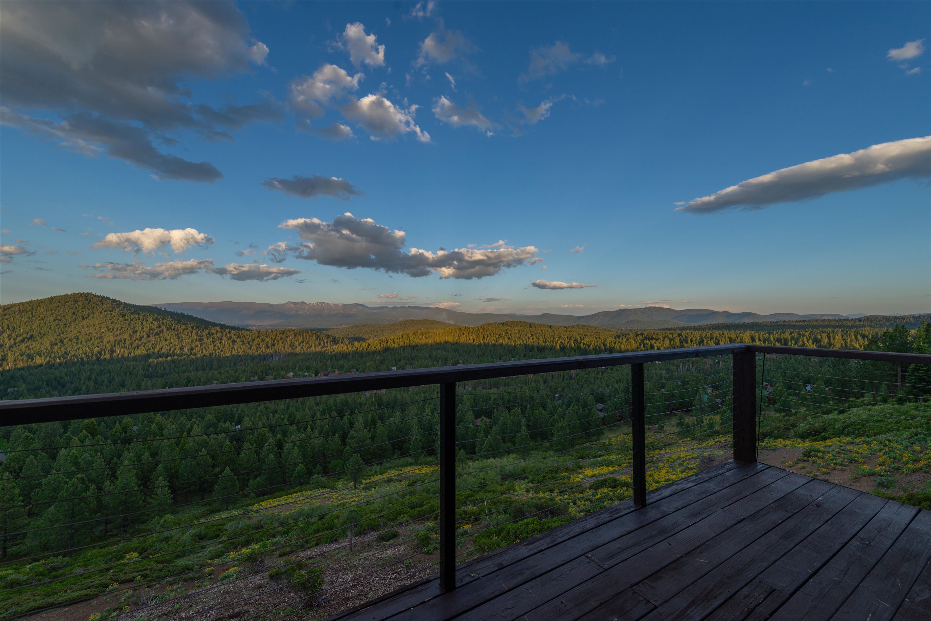 12957 Pinnacle Loop, Unit 6 Truckee, CA 96161 - Photo 23 of 28 a view of a balcony with wooden floor