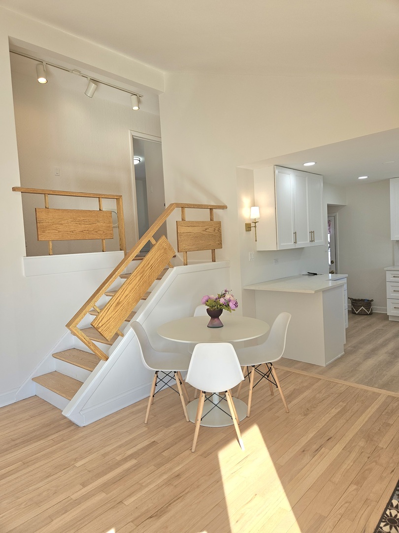 7434 Emerson Street Morton Grove, IL 60053 - Photo 2 of 38 a very nice looking dining room with a table and chairs