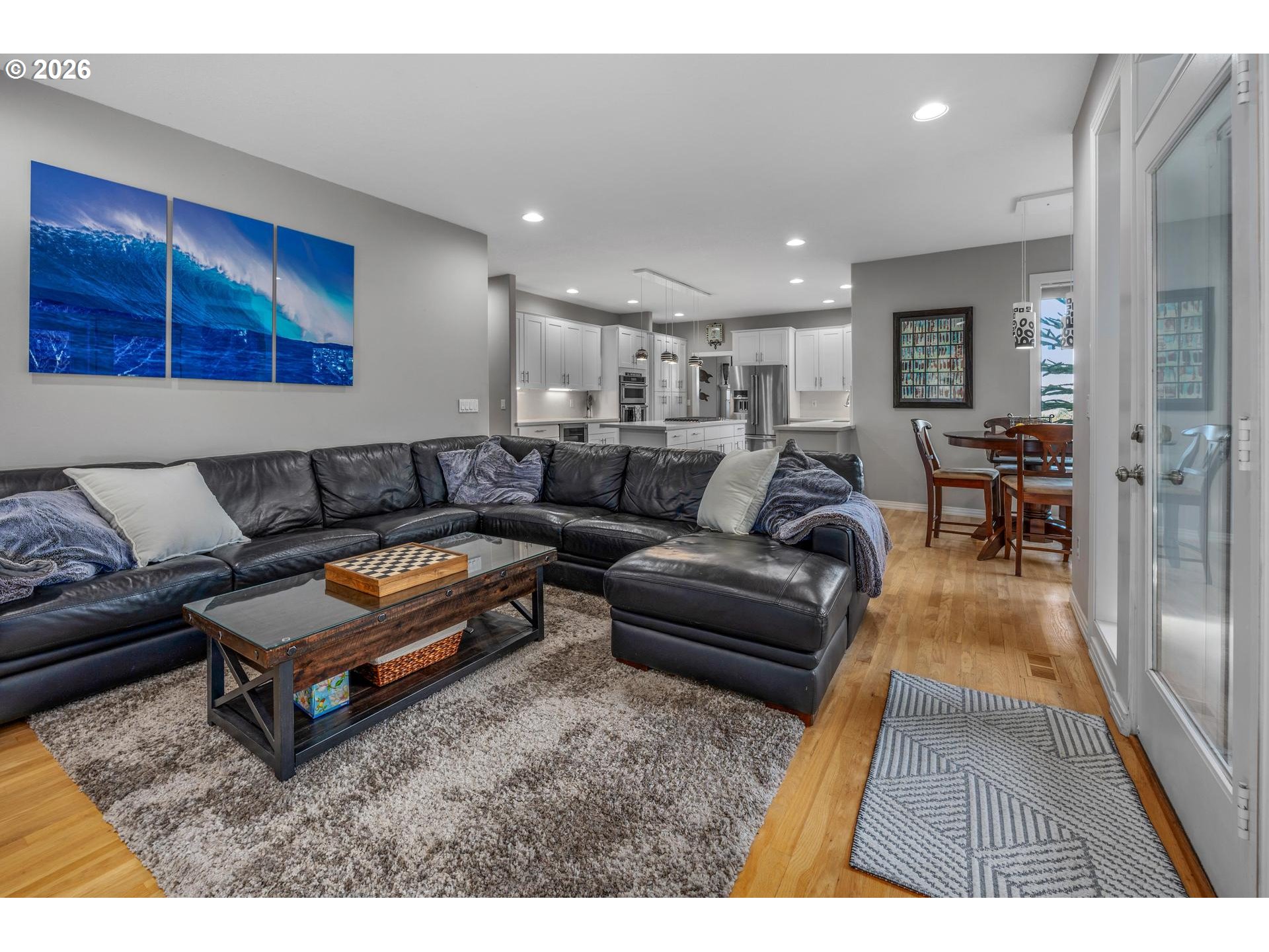 13072 Southwest Morningstar Drive Portland, OR 97223 - Photo 16 of 48 a living room with furniture and a wooden floor