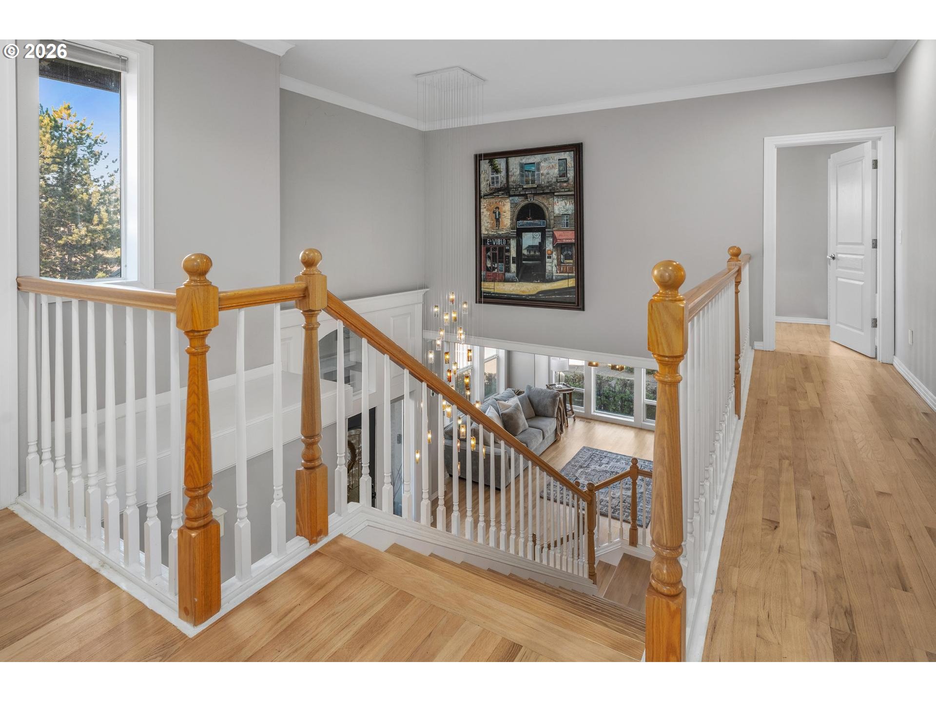 13072 Southwest Morningstar Drive Portland, OR 97223 - Photo 20 of 48 a view of an entryway with wooden floor