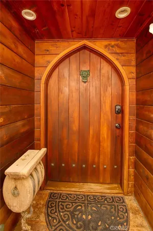 a bathroom with a toilet and shower