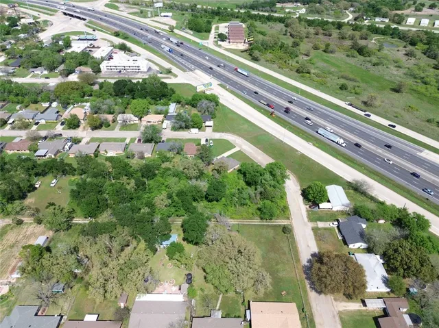 a view of a city from a balcony